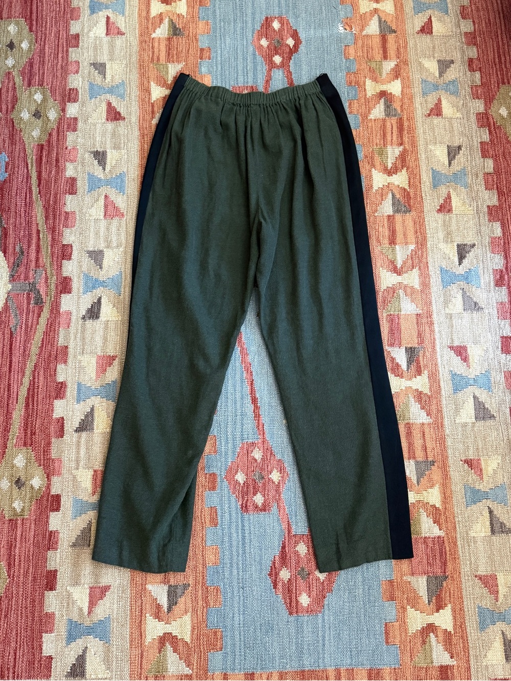 Kenzo Paris Cotton Flannel Pants - Picture 2 of 5